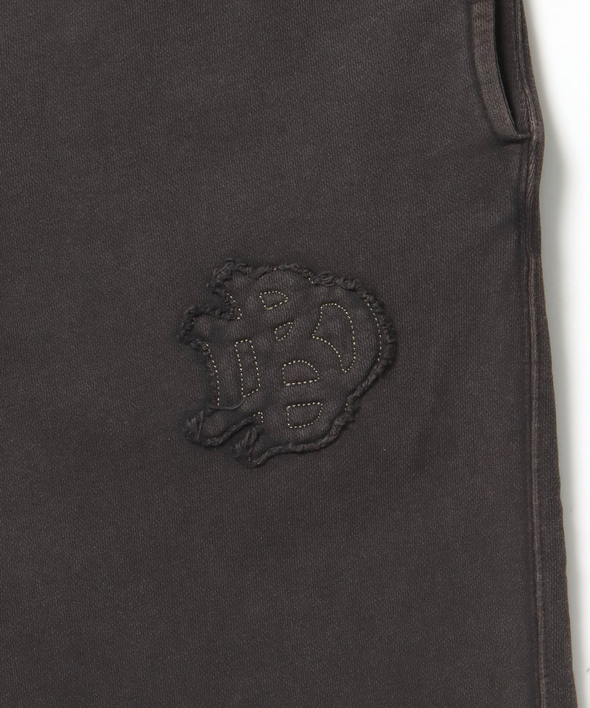 FADED WIDE SWEATPANTS / スウェットパンツ フェード ドローコード ワイド 裏毛 ≪SET UP着用可能≫ ベージュ