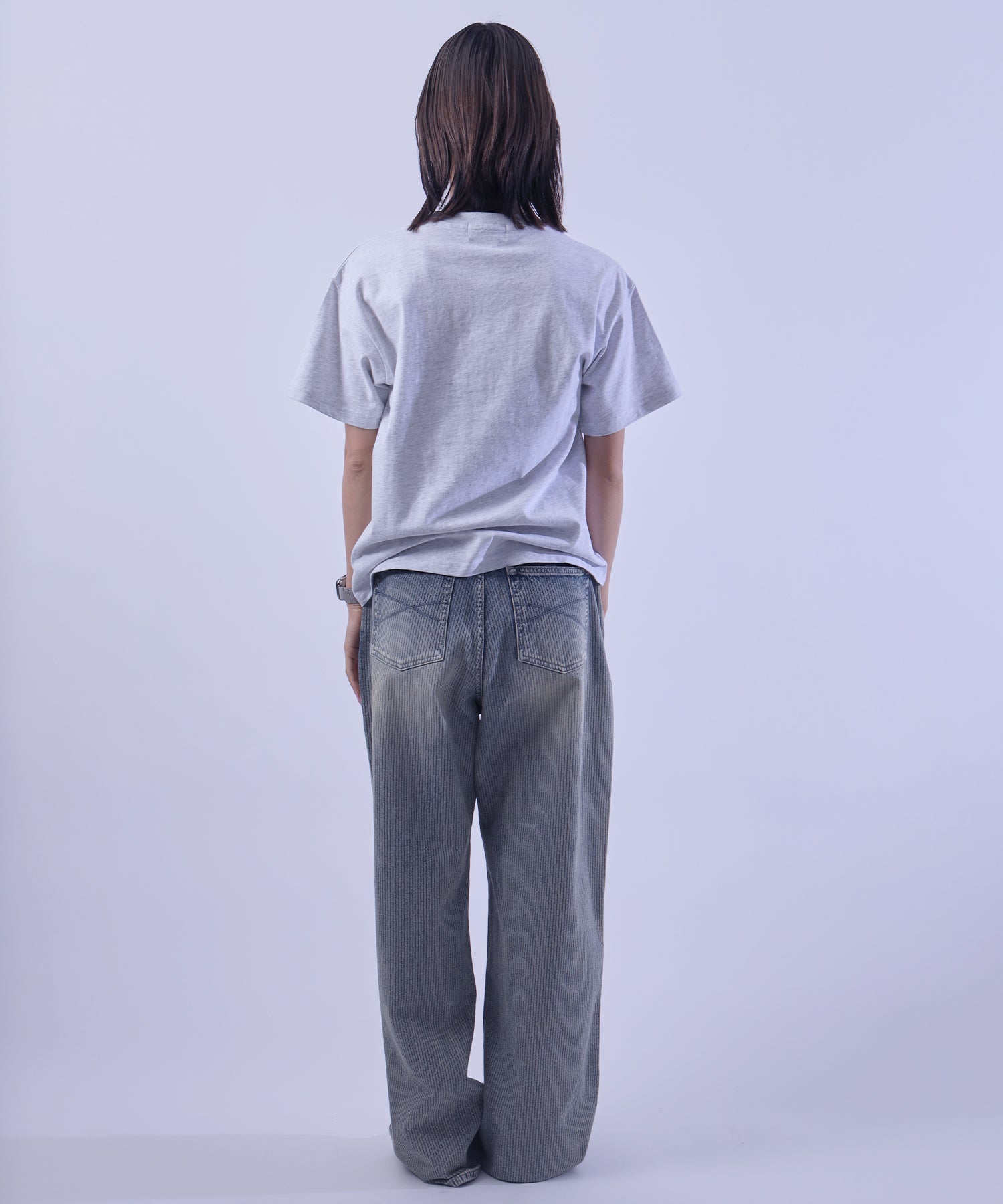 モデル:H163 Size:S アッシュグレー