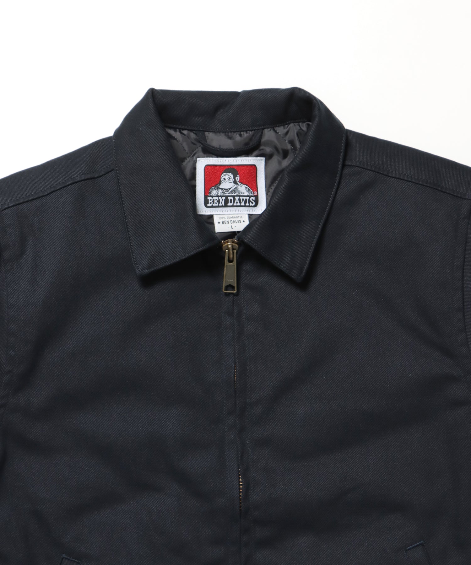 PADDED EISENHOWER JACKET / オーバーサイズ ビッグシルエット ジャケット アウター 中綿 ジップ ネイビー