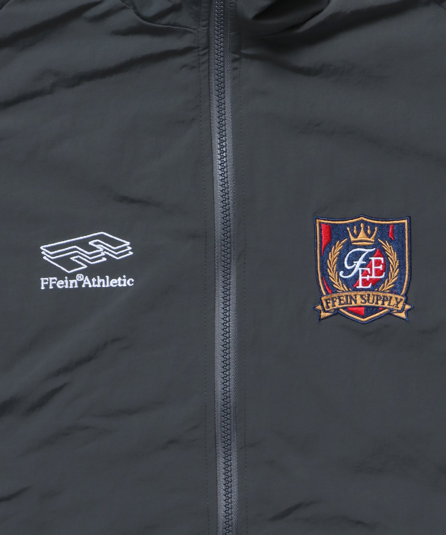 2WAYスタンドトラッカージャケット / ジャケット ドローコード オーバーサイズ≪セットアップ着用可能≫ グレー