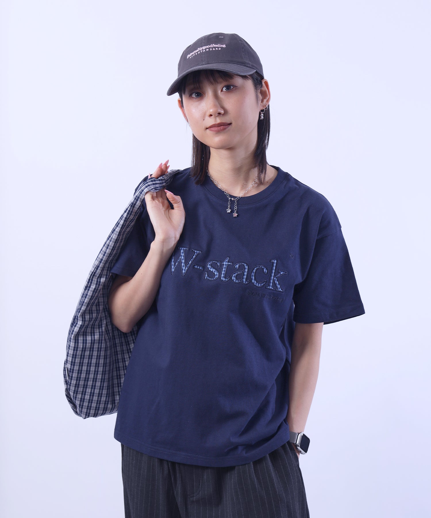 モデル:H163 Size:M ネイビー
