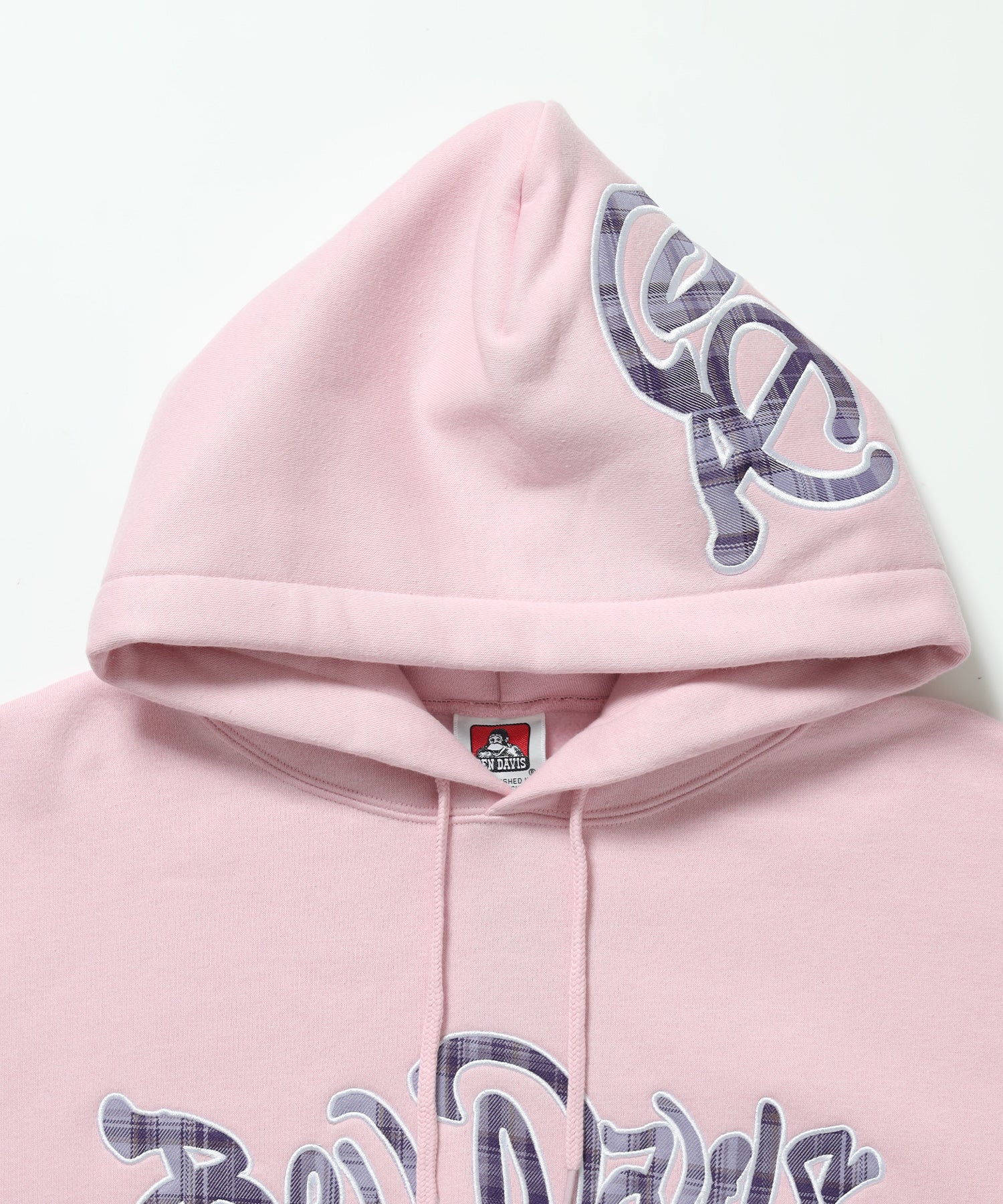 Design Pullover P/K / プルパーカー フード デザイン 裏起毛 ユニセックス ピンク