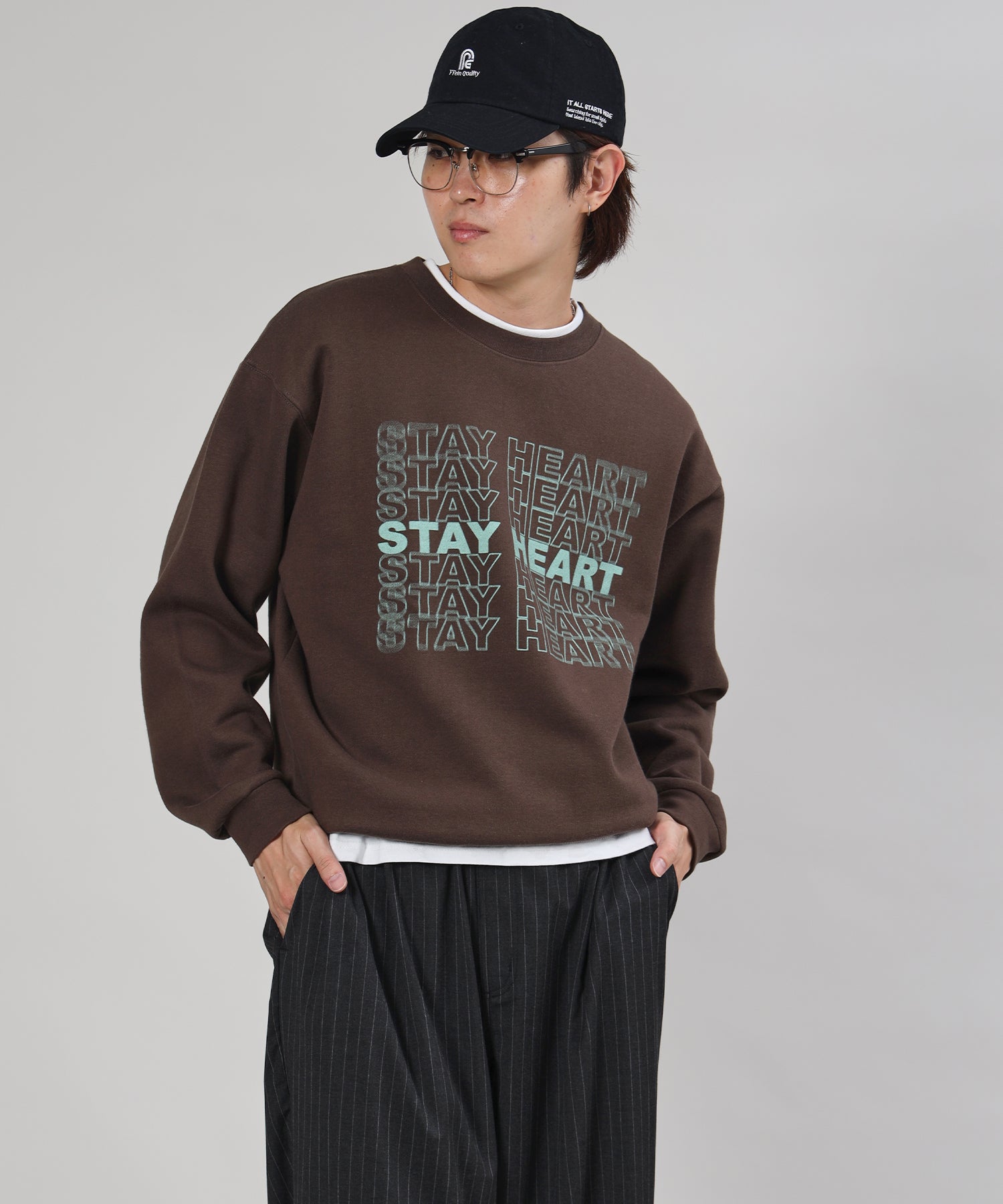 モデル:H178 Size : L ブラウン