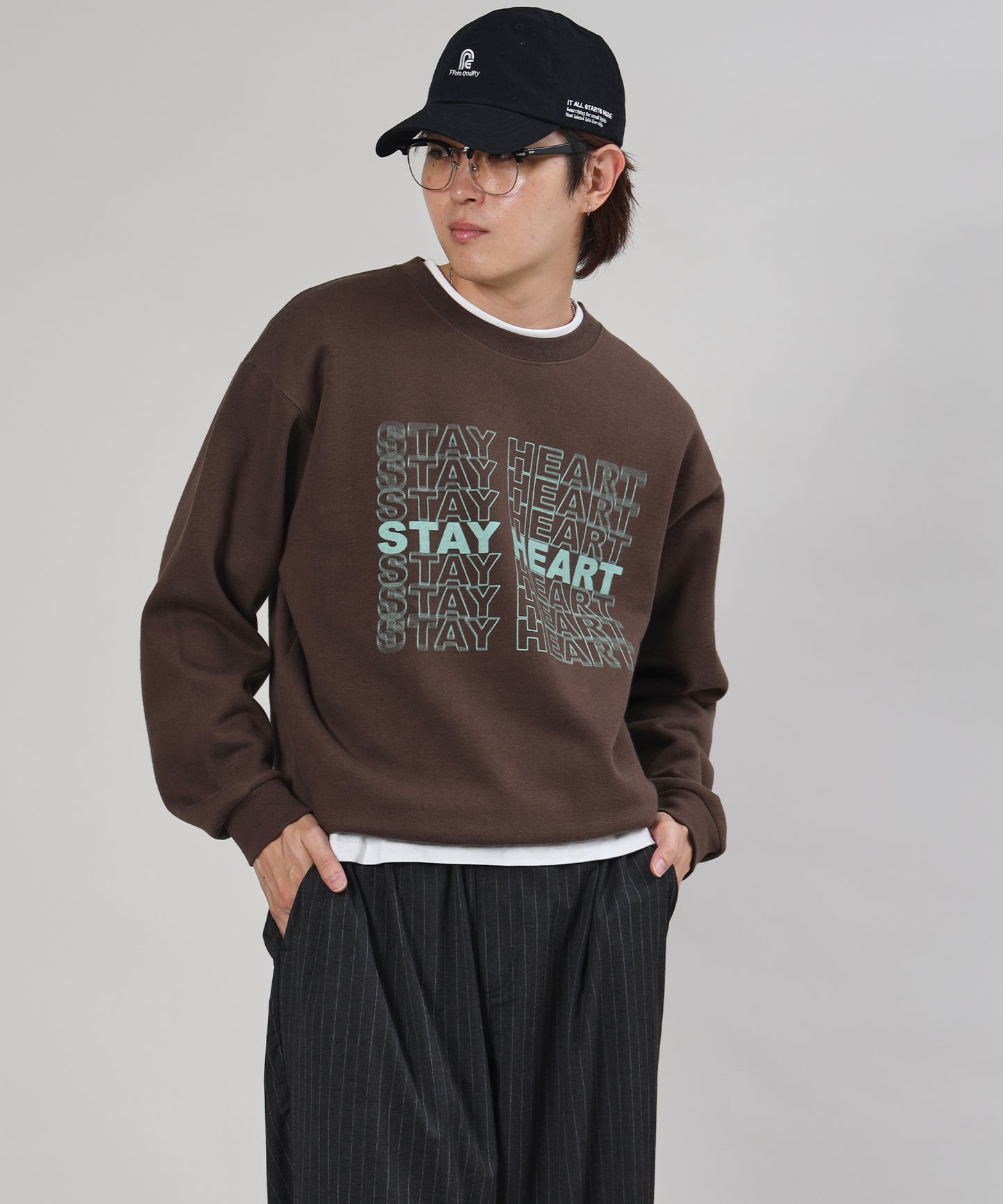 モデル:H178 Size : L ブラウン