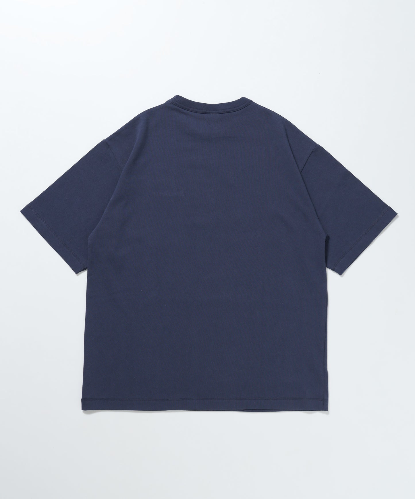 【BEN DAVIS(ベンデイビス)】NAVAL別注 エクストラヘビーオーバーT / 半袖 Tシャツ ワンポイント ブランドロゴ 刺繍 ダークネイビー