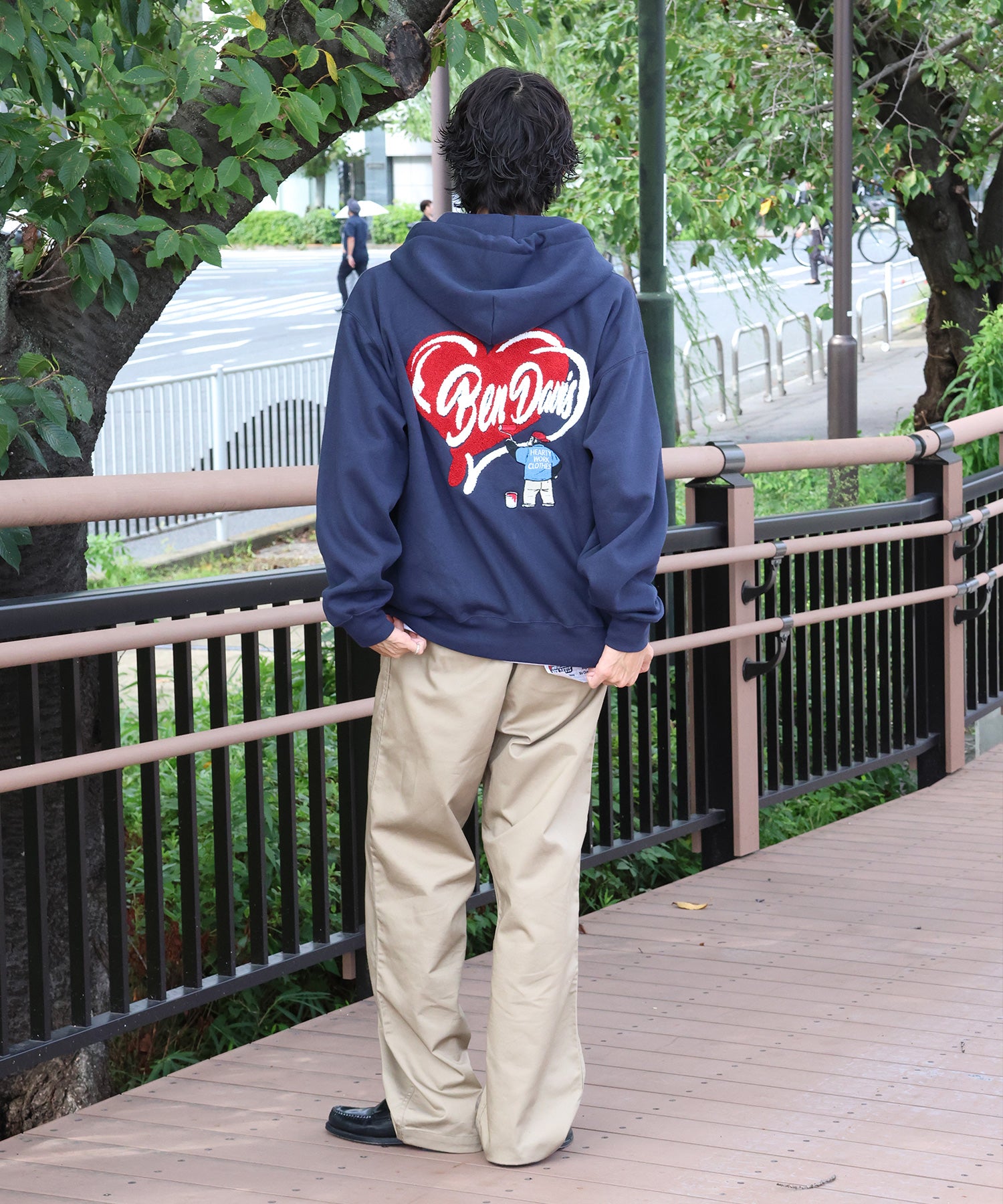 モデル:H177 Size:L ネイビー