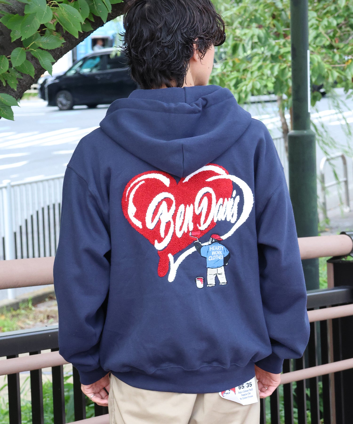 モデル:H177 Size:L ネイビー
