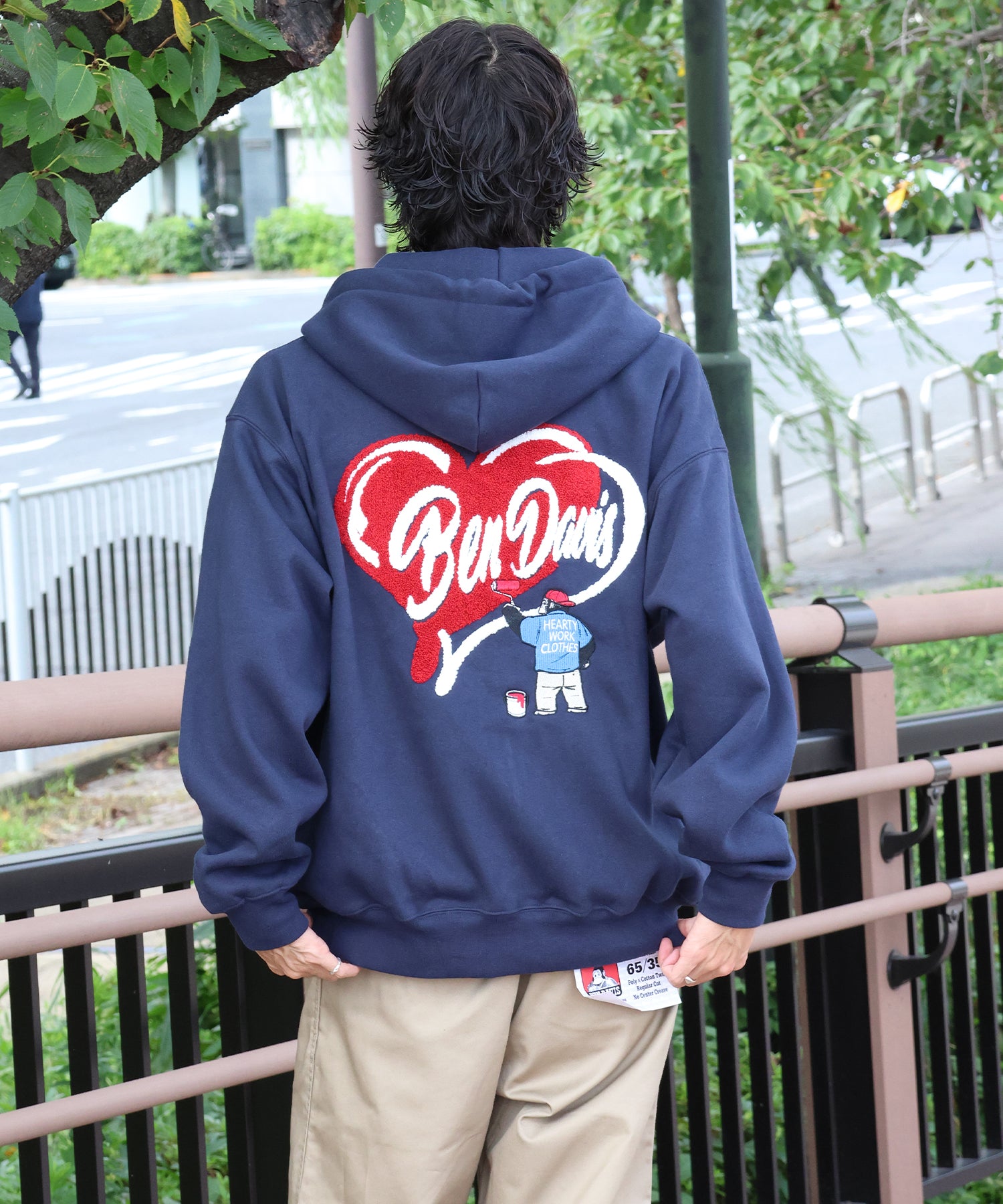 モデル:H177 Size:L ネイビー