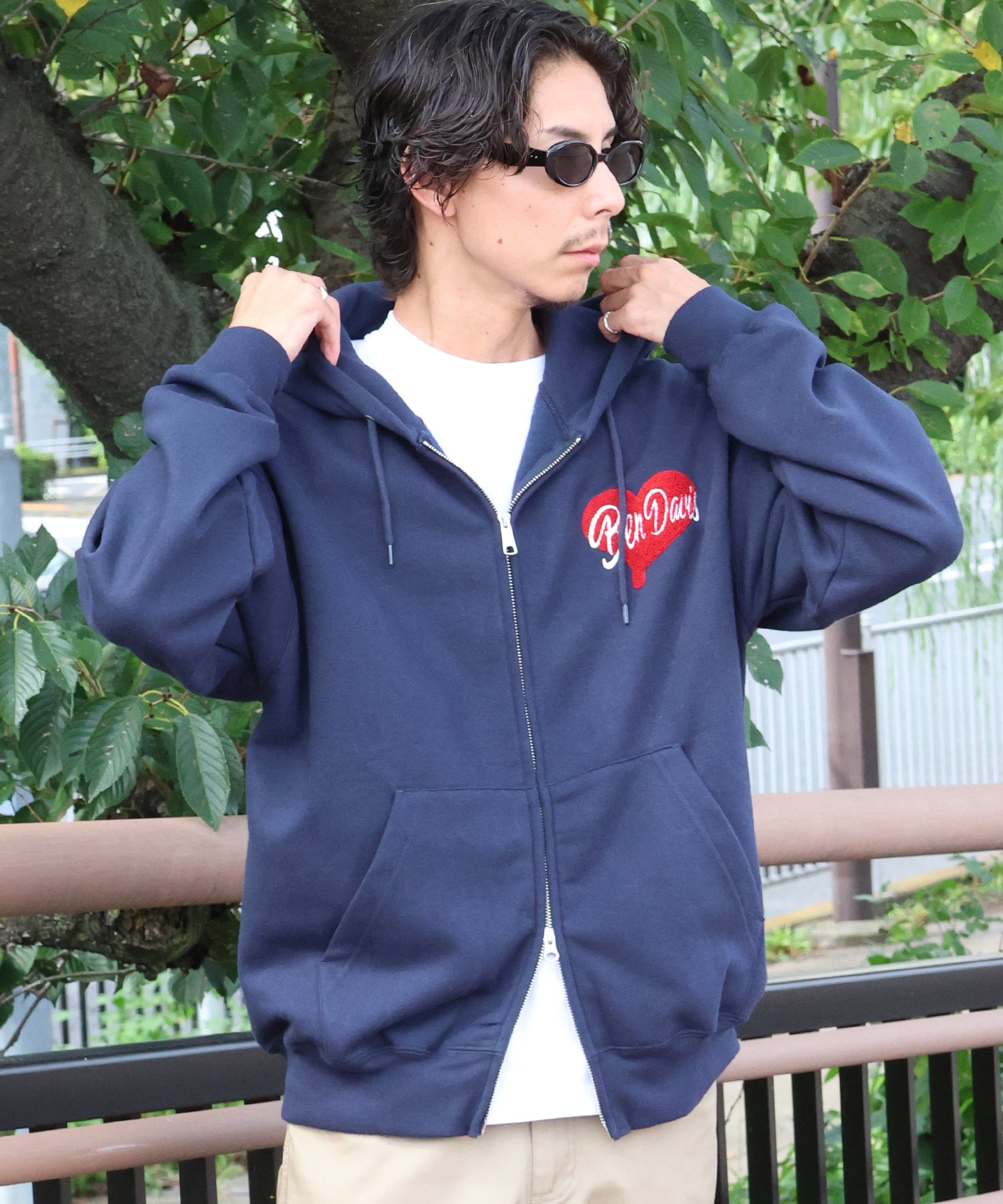 モデル:H177 Size:L ネイビー