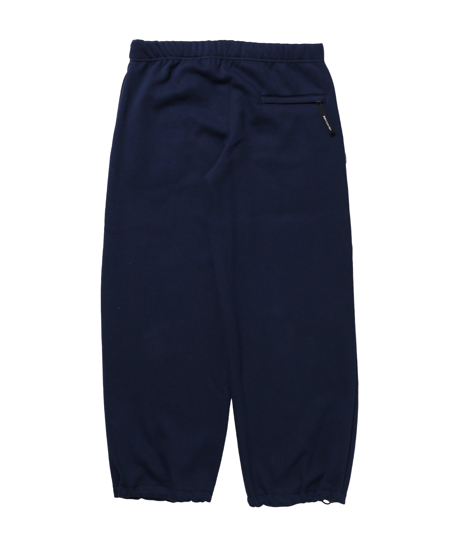 WIDE CURVE SWEAT PANTS / スウェットパンツ ワイドシルエット ルーズ ユニセックス ネイビー