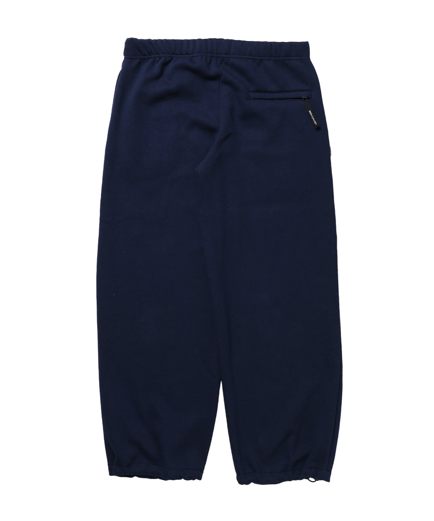 WIDE CURVE SWEAT PANTS / スウェットパンツ ワイドシルエット ルーズ ユニセックス ネイビー
