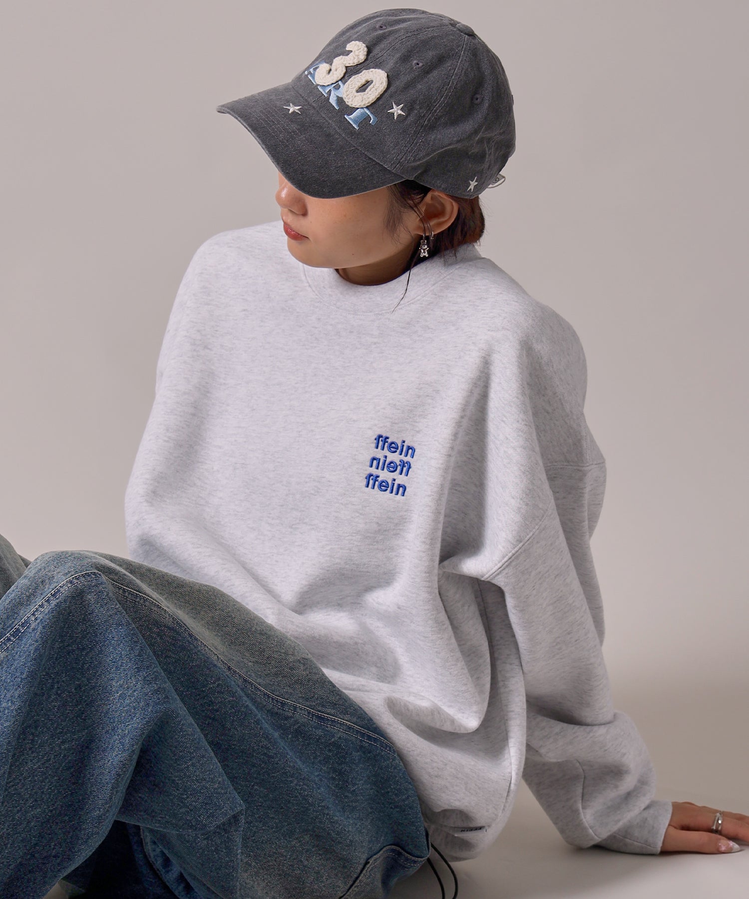 H163 Size:M:アッシュグレー