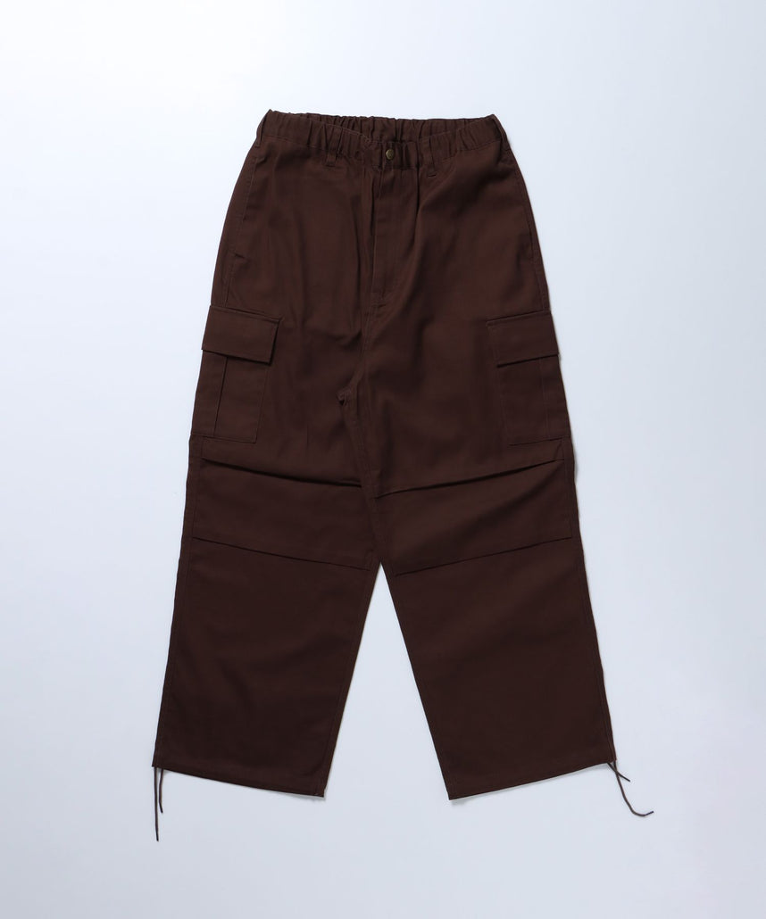 【BEN DAVIS(ベンデイビス)】SNOW WORKERS PANTS / サイド カーゴポケット ルーズシルエット カラー スノーワークパンツ 柄85 (ブラウン)