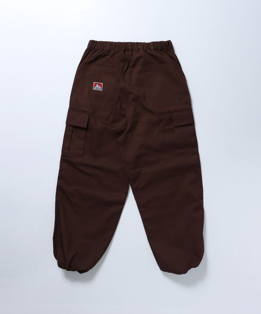【BEN DAVIS(ベンデイビス)】SNOW WORKERS PANTS / サイド カーゴポケット ルーズシルエット カラー スノーワークパンツ 柄85 (ブラウン)