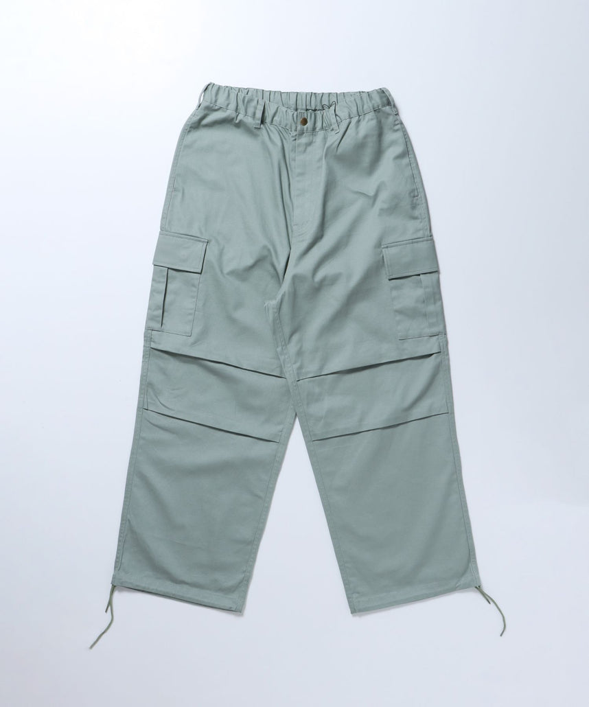 【BEN DAVIS(ベンデイビス)】SNOW WORKERS PANTS / サイド カーゴポケット ルーズシルエット カラー スノーワークパンツ 柄86 (ミント)