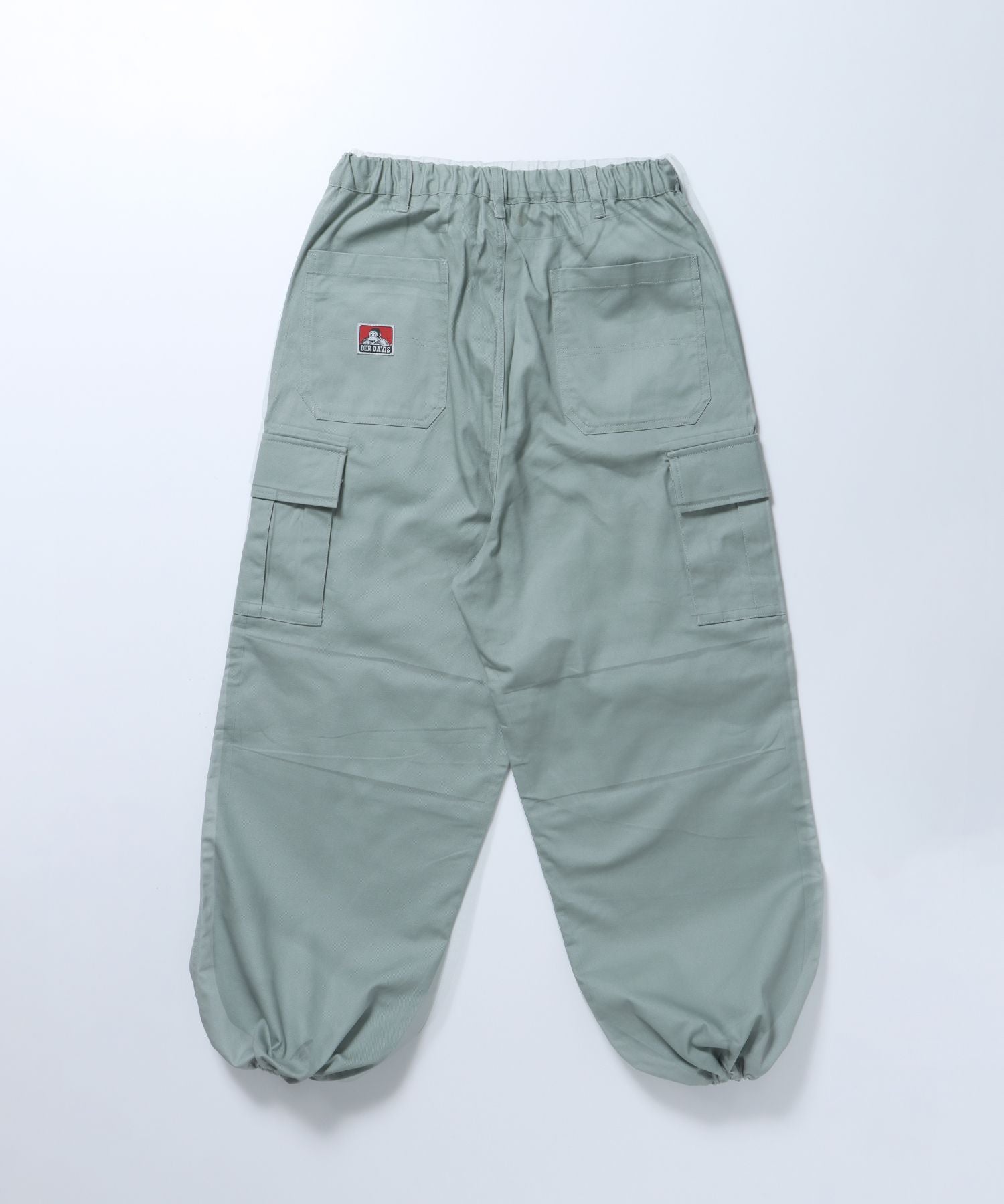 【BEN DAVIS(ベンデイビス)】SNOW WORKERS PANTS / サイド カーゴポケット ルーズシルエット カラー スノーワークパンツ 柄86 (ミント)