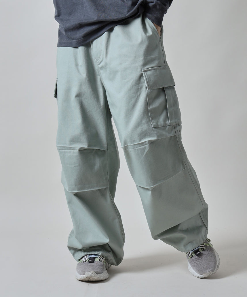 H177 着用サイズ:L【柄86(ミント カーゴポケット付き)】
