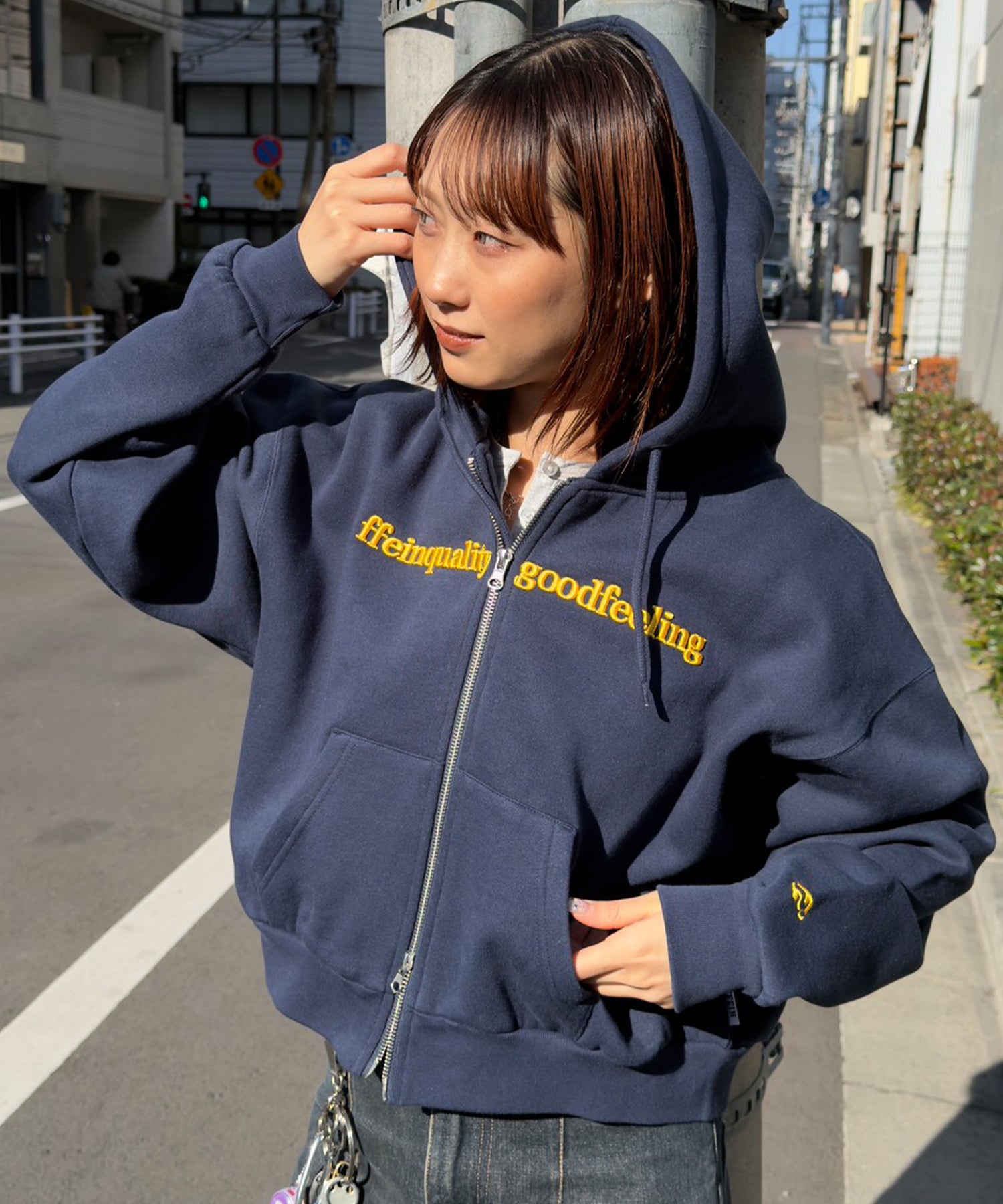 モデル:H163Size:F ネイビー