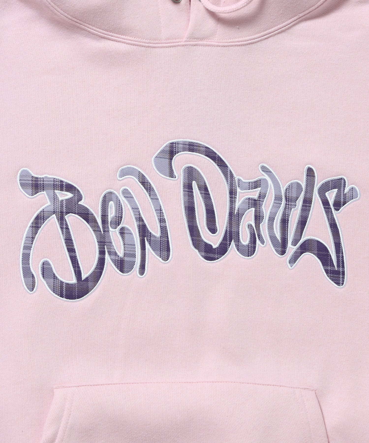 Design Pullover P/K / プルパーカー フード デザイン 裏起毛 ユニセックス ピンク
