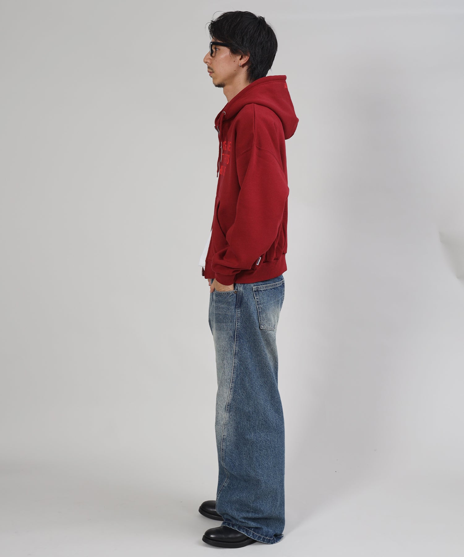 モデル:H178 Size : L ワイン