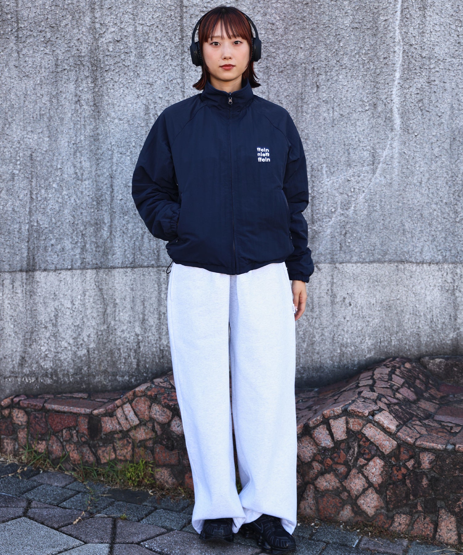 モデル:H163 Size:S ネイビー(表)