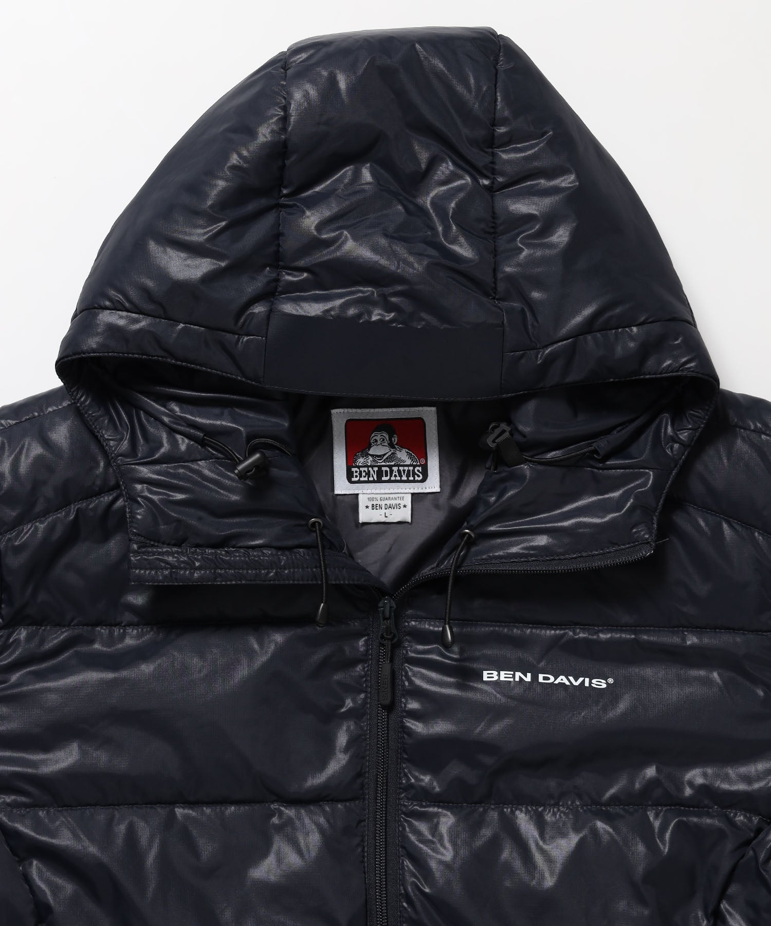 BD HOODED PUFFER JACKET / ダウンジャケット パッファー フード ユニセックス ダークネイビー