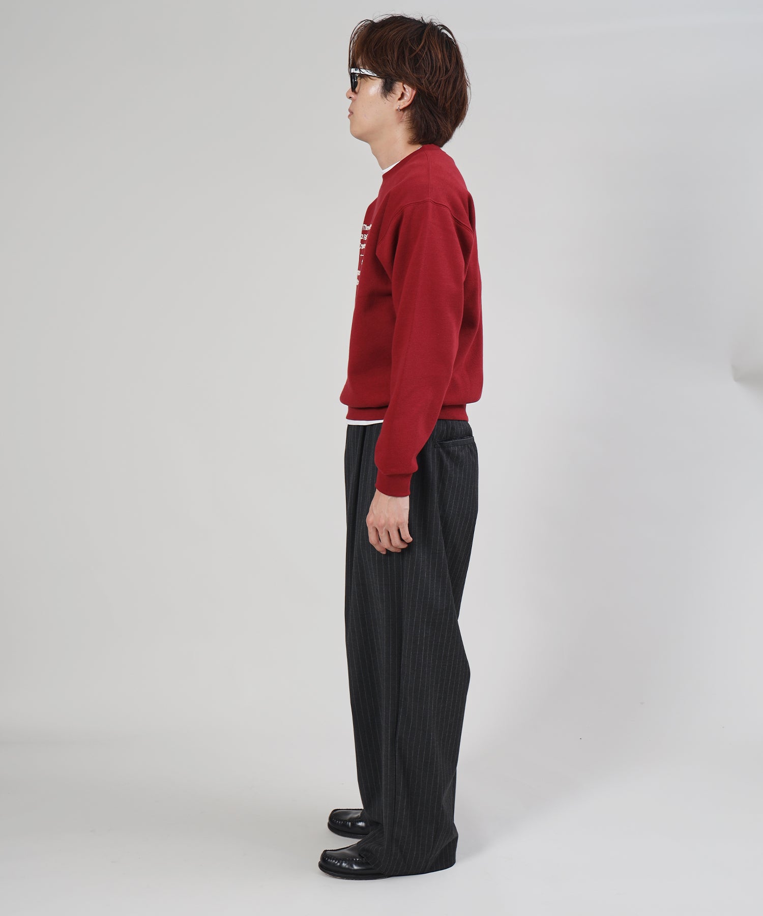 モデル:H178 Size : L ワイン