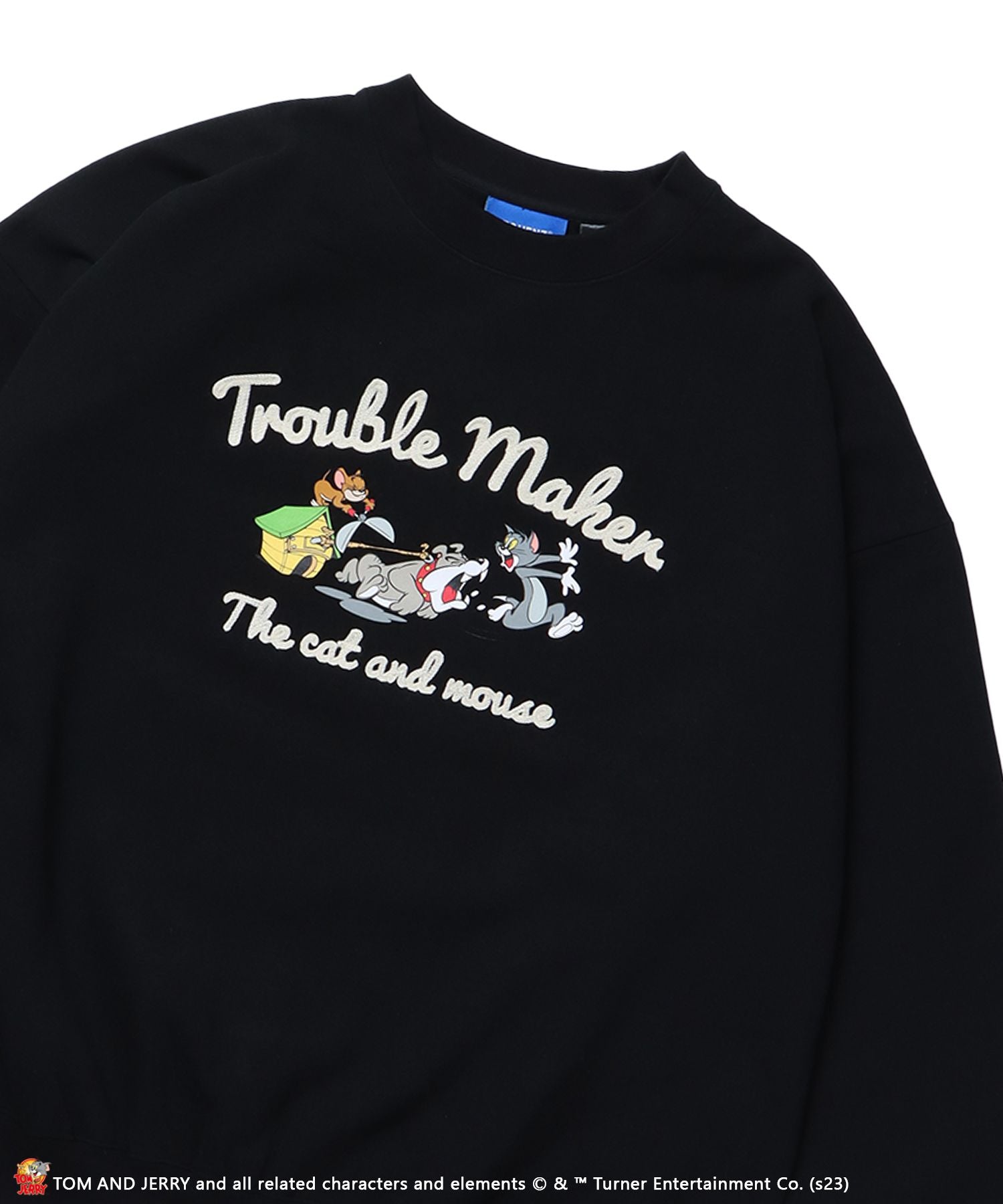 SEQUENZシークエンズ】TOM and JERRY TROUBLE MAKER CN SWEAT / トムと