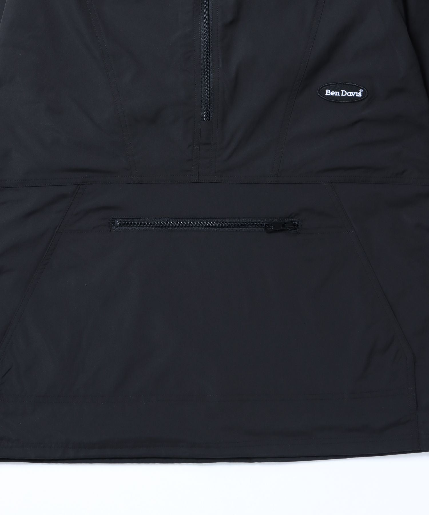 【BEN DAVIS(ベンデイビス)】 BD ANORAK JACKET / アノラック アウトドア レトロ スポーツ ブラック