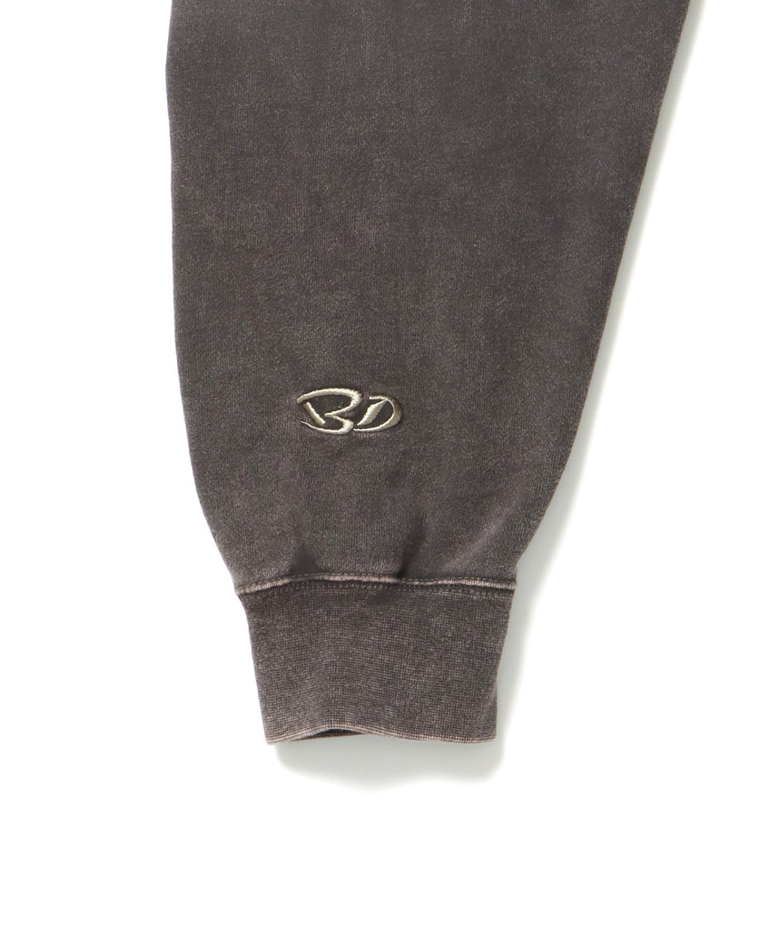 DEPARTMENT FADED ZIP HOODIE / ジップパーカー ワイドシルエット フーディ 裏毛 フェード ≪SET UP着用可能≫ ベージュ