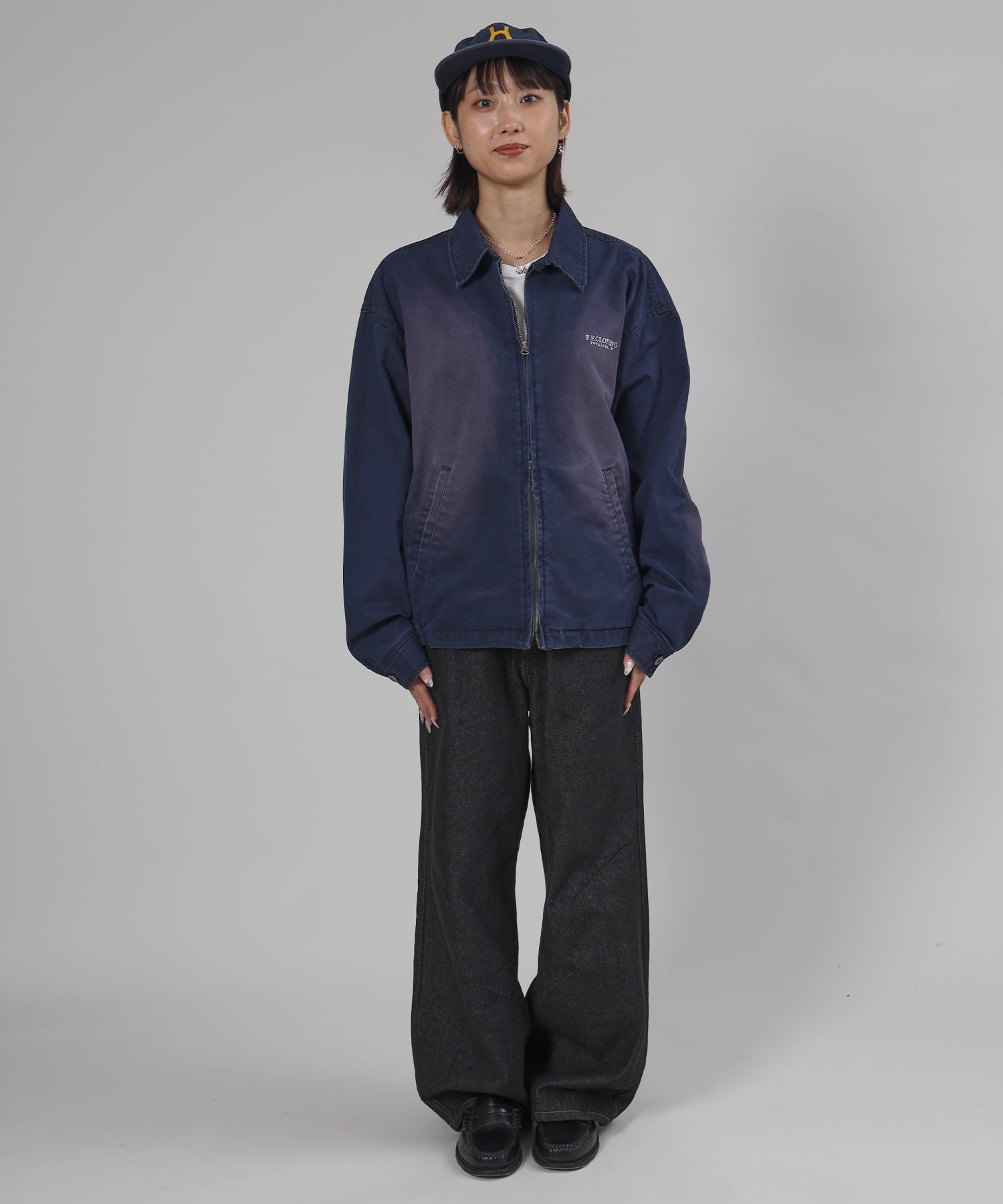 モデル:H163 Size : L ブルー