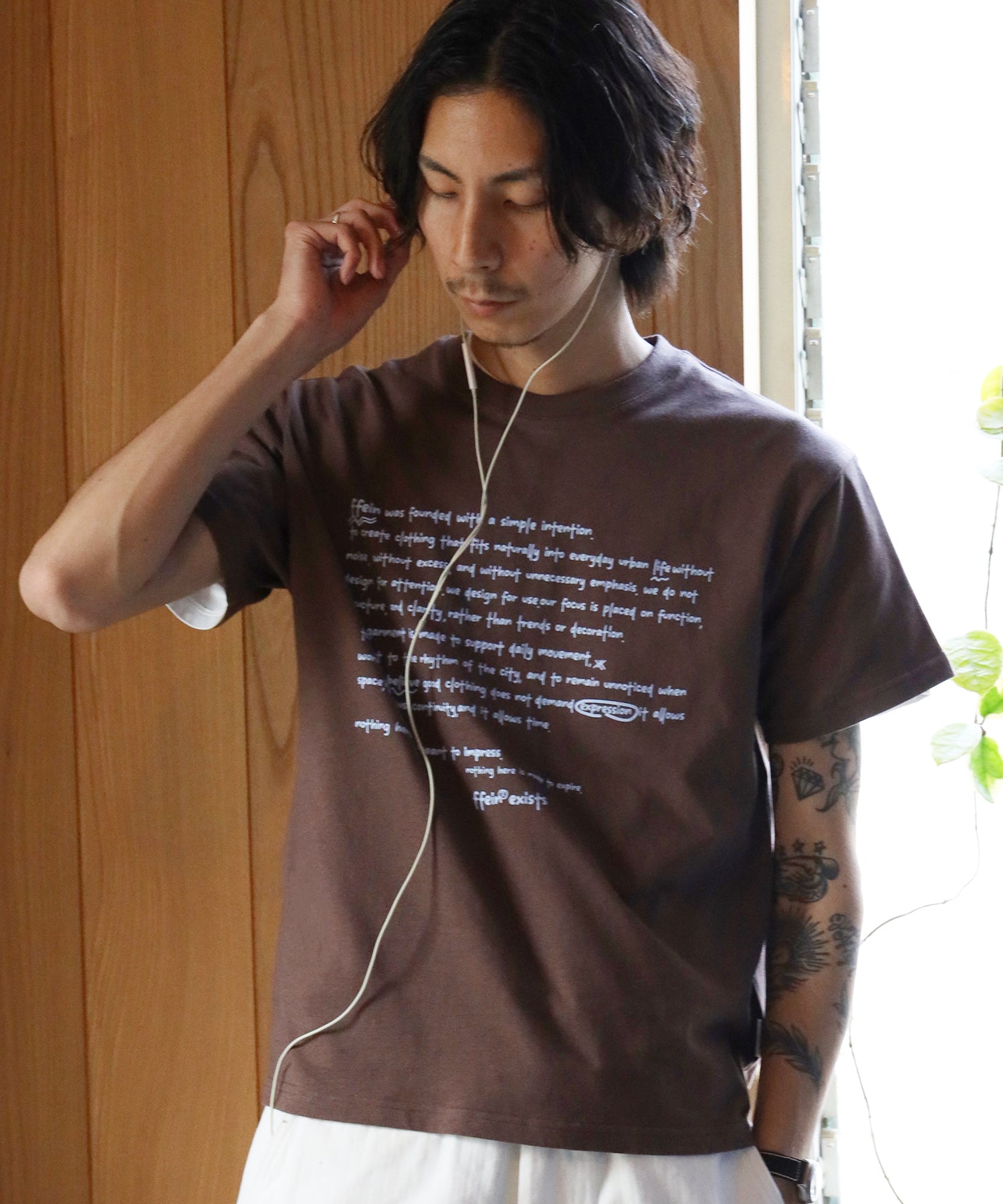 モデル:H178 Size : M ブラウン