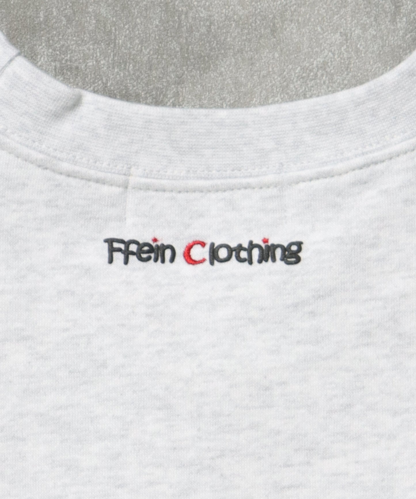 ヘビーウエイト企業ロゴスウェット / 裏起毛 スウェット カジュアル ストリート アッシュグレー