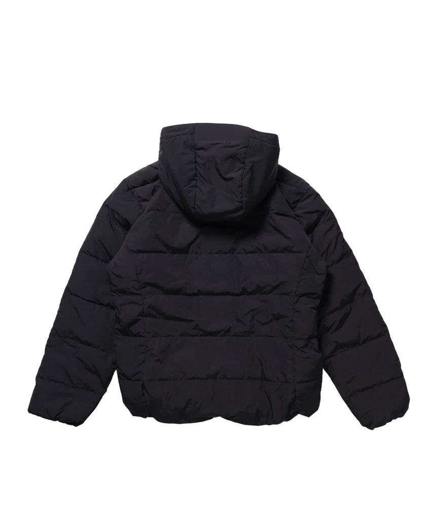 BD HOODED PUFFER JACKET / ダウンジャケット パッファー フード ユニセックス ブラック