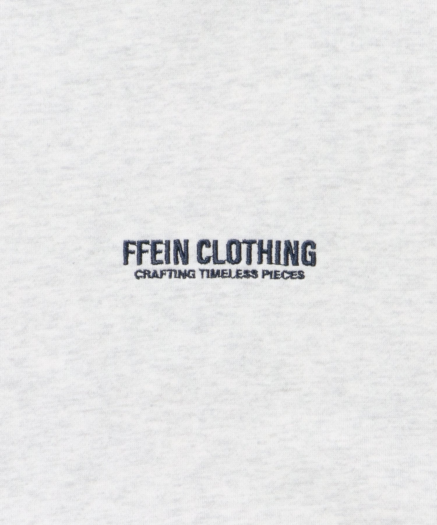 ヘビーウエイトセンターミニロゴジップパーカー / パーカー 裏起毛 ジップ 刺繍 ロゴ フーディ ダブルジップ アッシュグレー