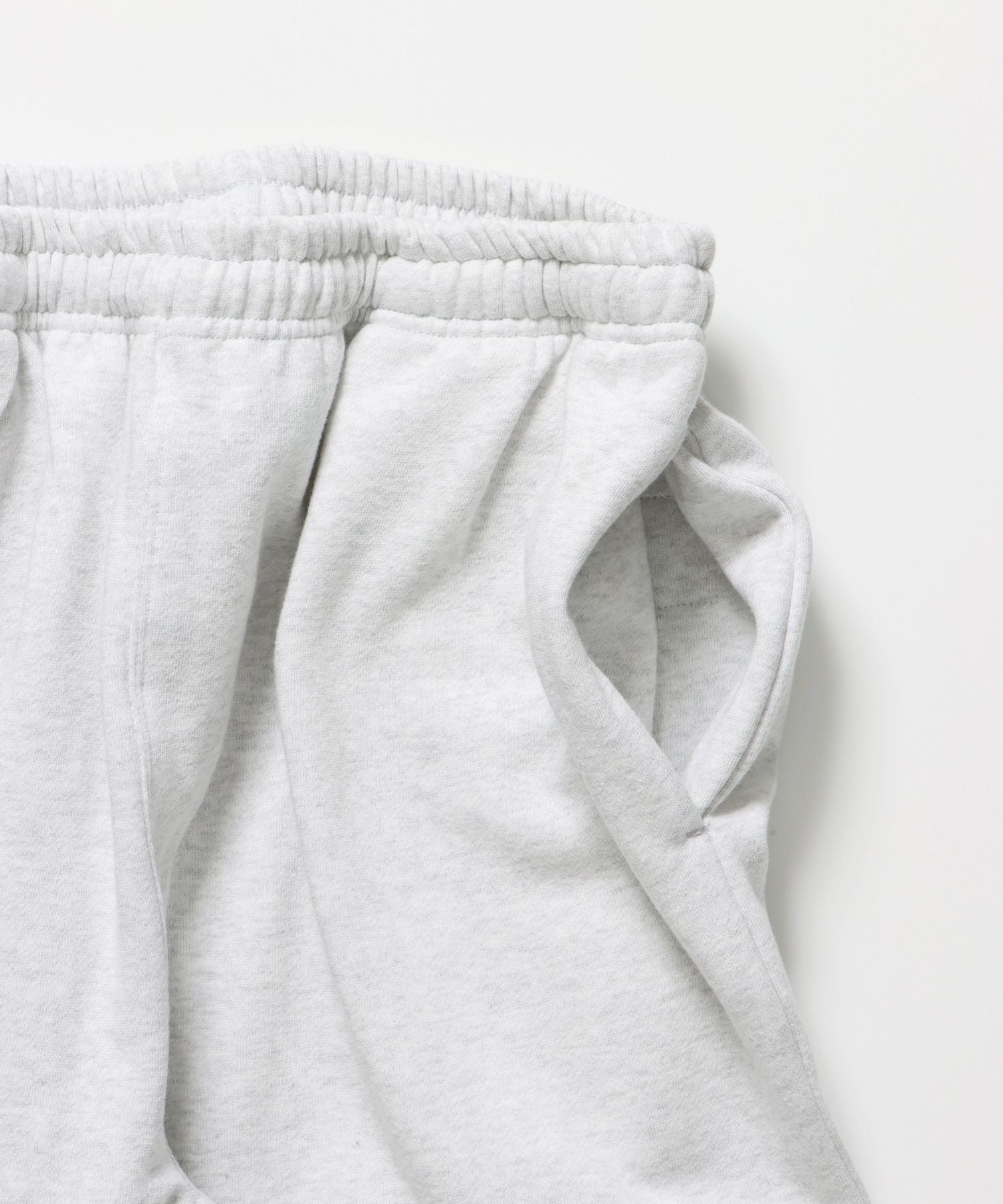 90s UTILITY CARGO SWEAT PANTS / ロゴ 刺繍 カーゴ ポケット スウェット パンツ ドローコード ワイドシルエット セットアップ アイボリー ≪SET UP着用可能≫