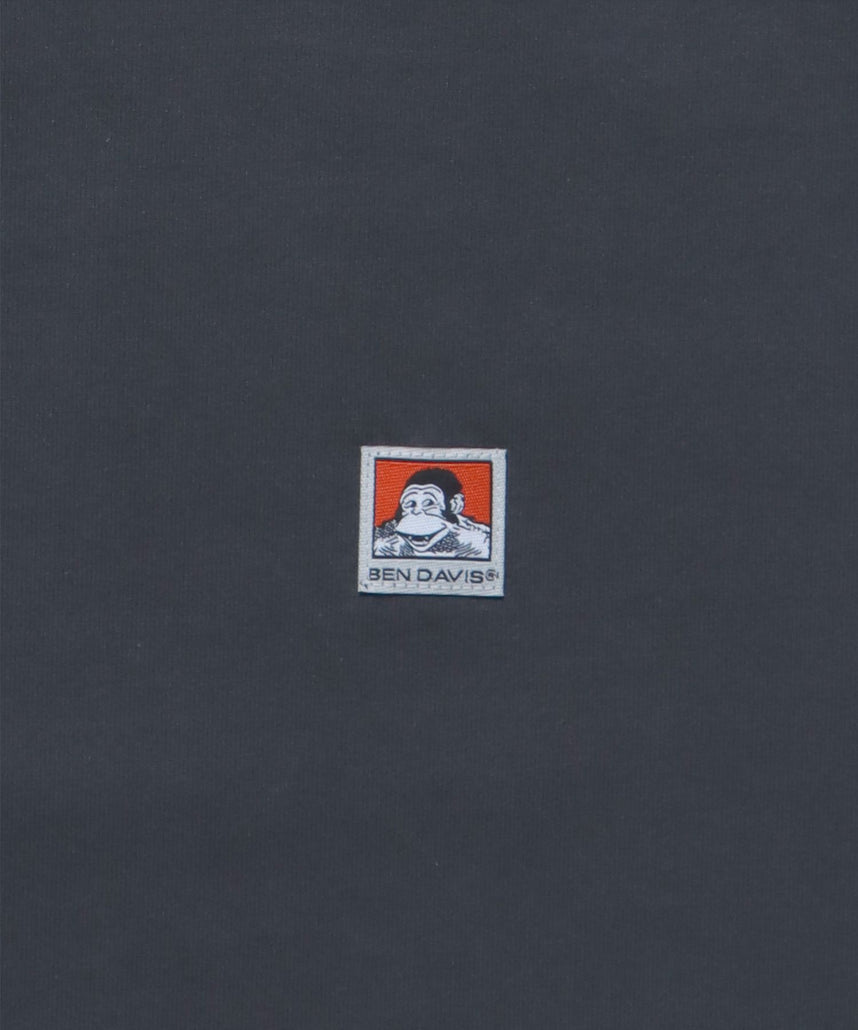 BEN'S LABEL BIG T / 10色展開 クルーネック ピスポケット ブランドタグ 定番 無地 半袖Tシャツ ゴリラ チャコール