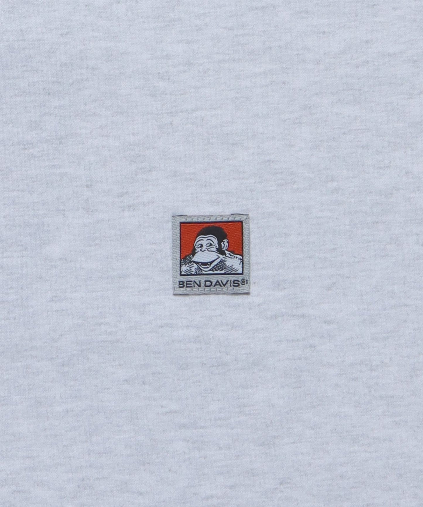 BEN'S LABEL BIG T / 10色展開 クルーネック ピスポケット ブランドタグ 定番 無地 半袖Tシャツ ゴリラ オフホワイト