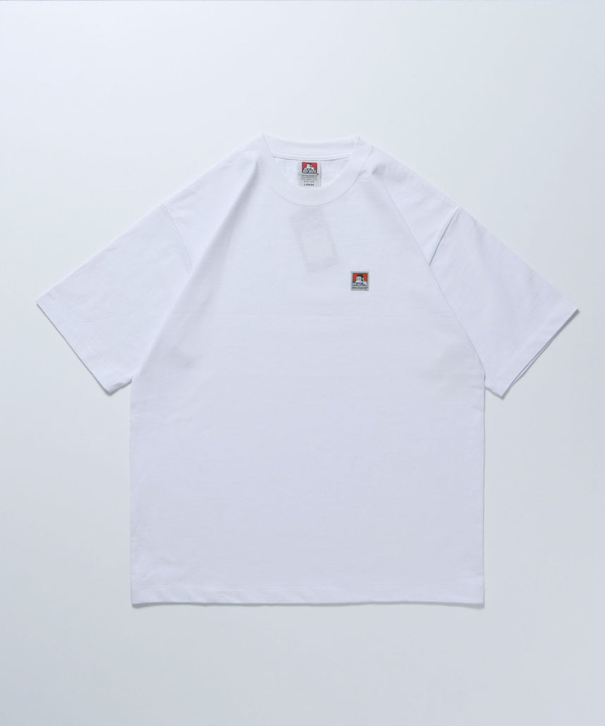 【BEN DAVIS(ベンデイビス)】BEN'S LABEL BIG T / 10色展開 クルーネック ピスポケット ブランドタグ 定番 無地 半袖Tシャツ ゴリラ ホワイト