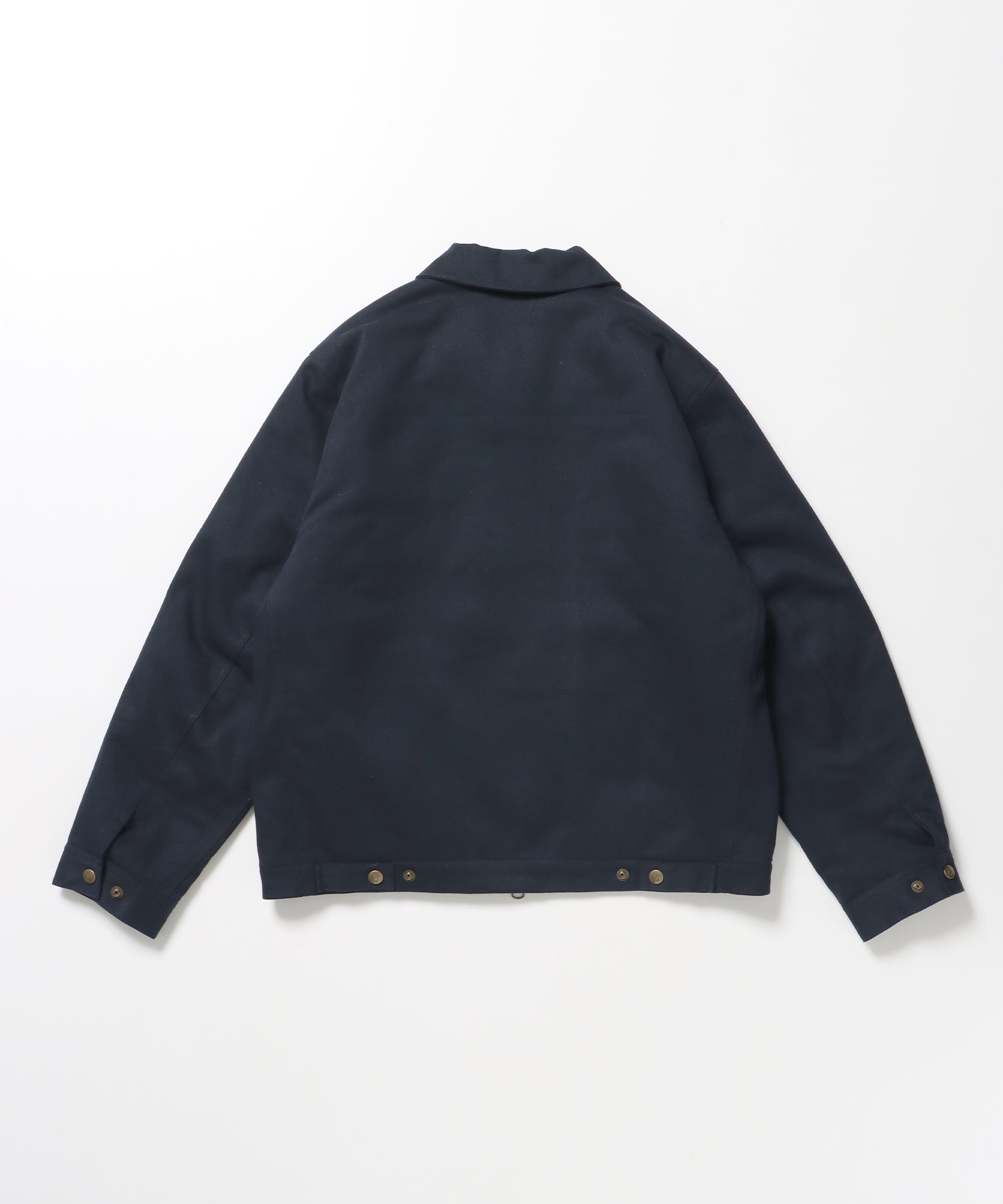 PADDED EISENHOWER JACKET / オーバーサイズ ビッグシルエット ジャケット アウター 中綿 ジップ ネイビー