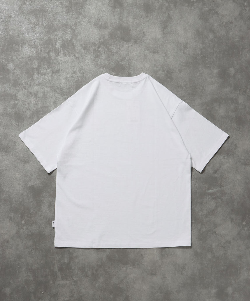 メッセージPT TEE / Tシャツ クルーネック 半袖 プリント メッセージロゴ柄80
