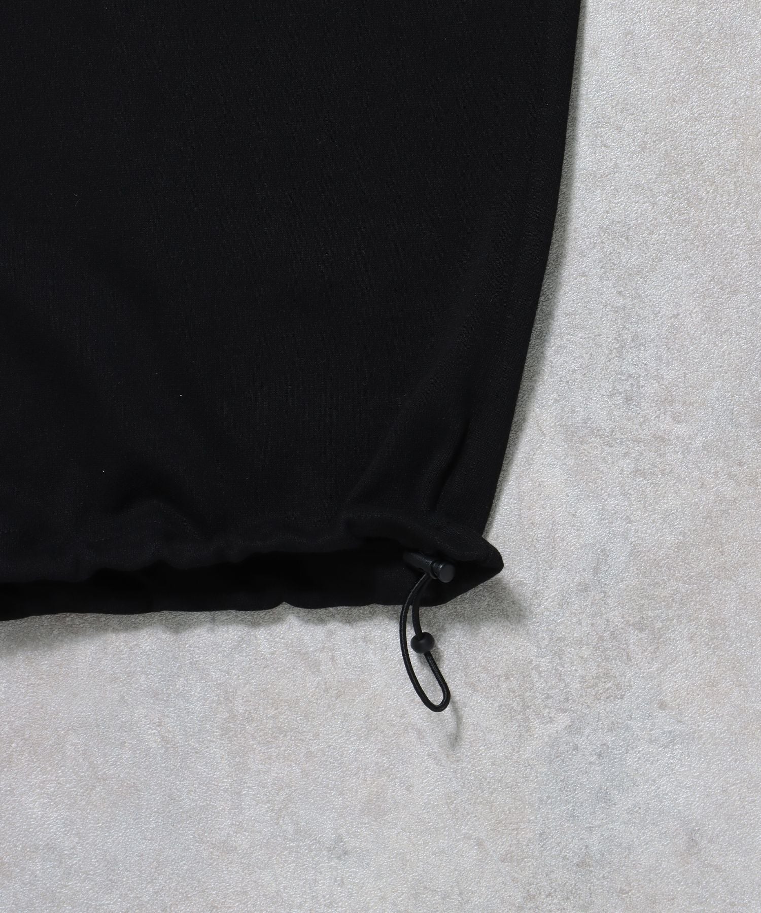 シンプルワイドベイカースウェットパンツ / 刺繍 ワンポイント シンプル ノームコア 綺麗目 セットアップ シティガール シティボーイ 裏起毛 ブラック