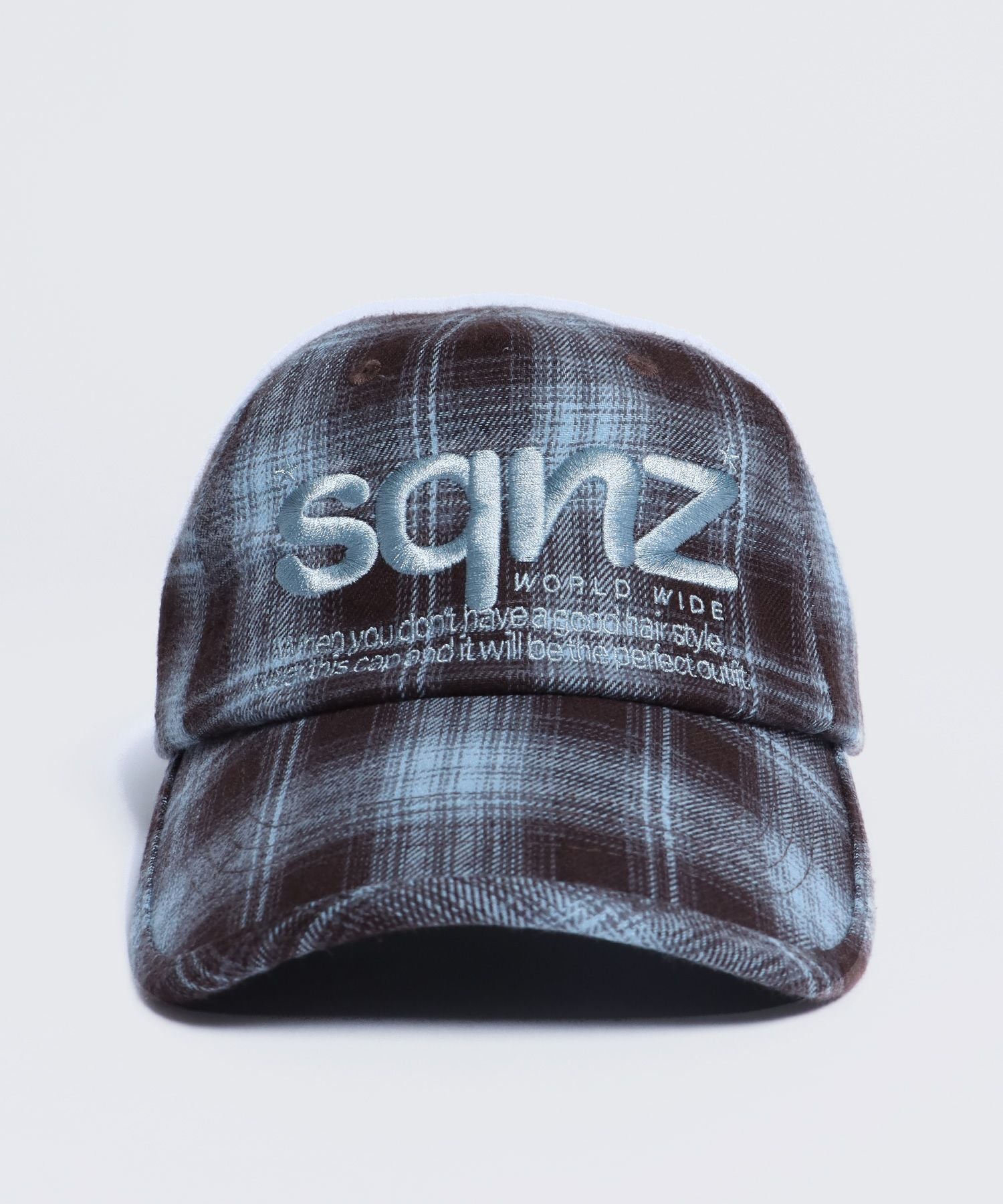 【sqnz(エスキュンズ)】sqnz logo cap / ロゴ ベースボール キャップ 刺繍 ストリート 柄81