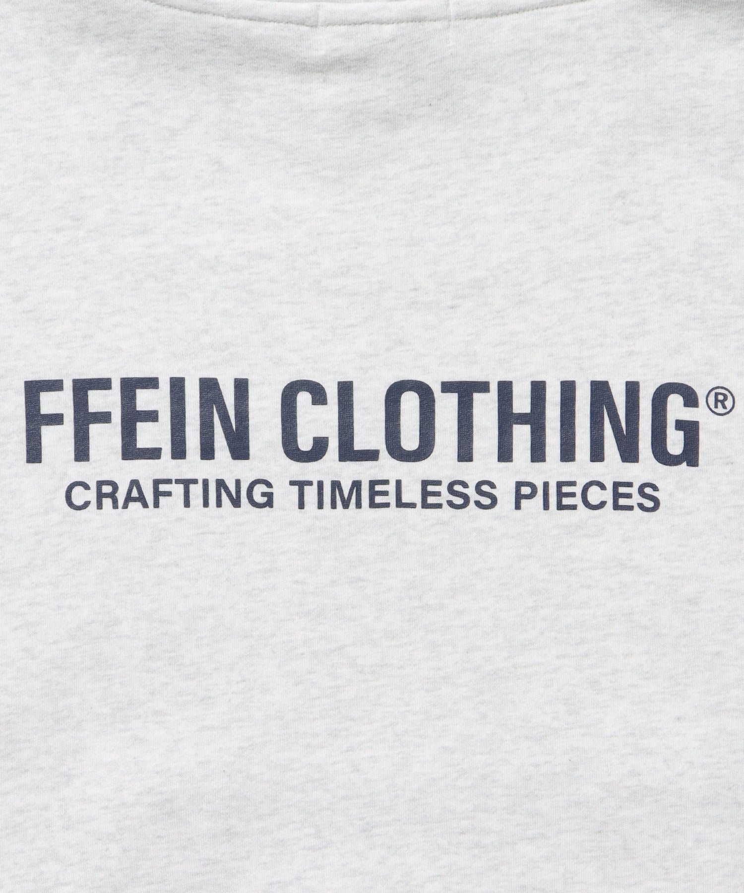 ヘビーウエイトセンターミニロゴジップパーカー / パーカー 裏起毛 ジップ 刺繍 ロゴ フーディ ダブルジップ アッシュグレー