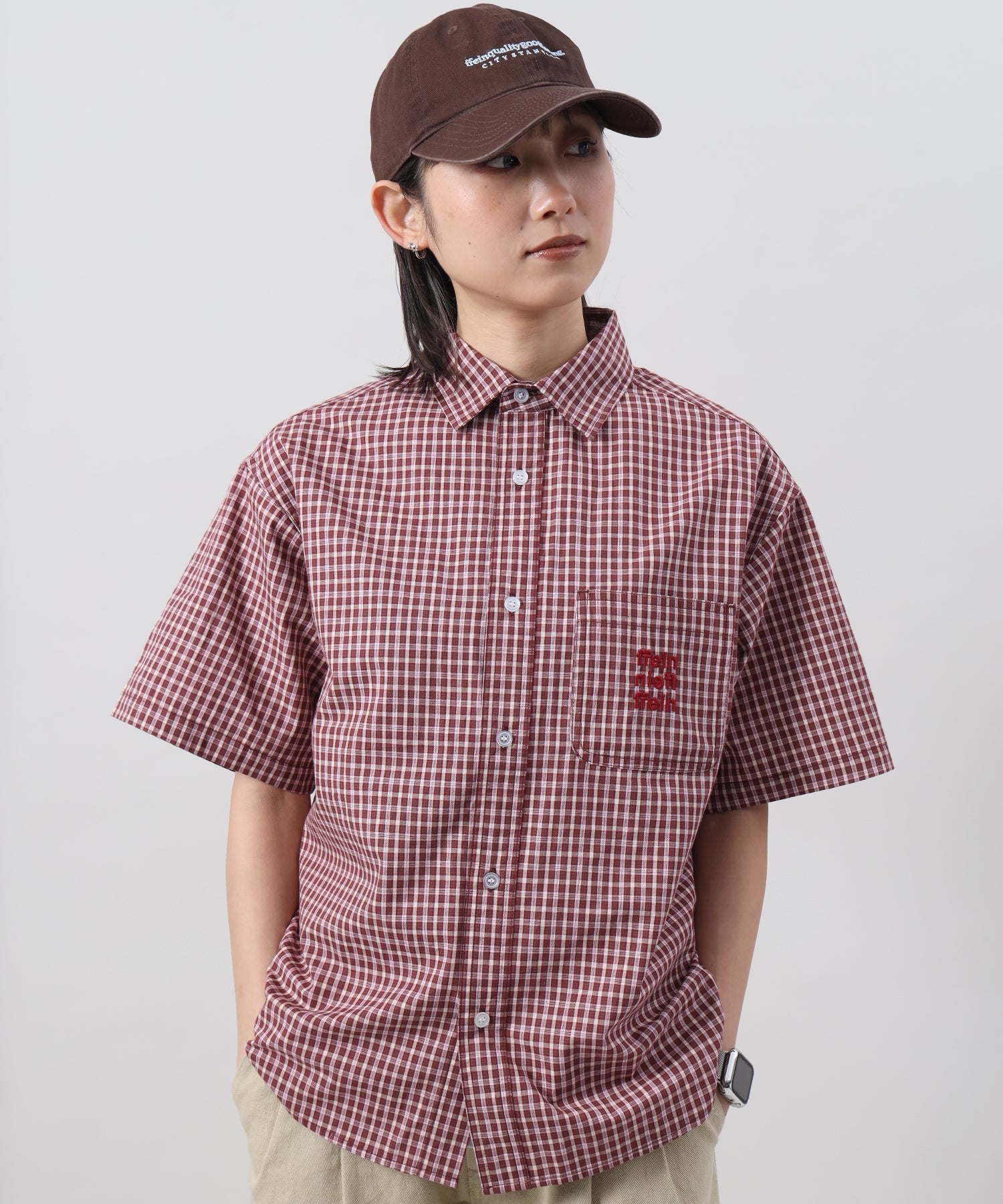 モデル:H163 Size:M レッド