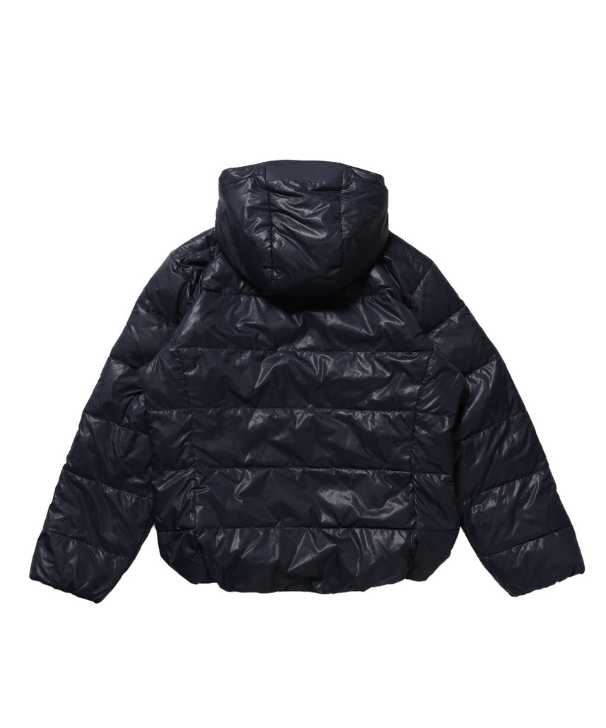 BD HOODED PUFFER JACKET / ダウンジャケット パッファー フード ユニセックス ダークネイビー