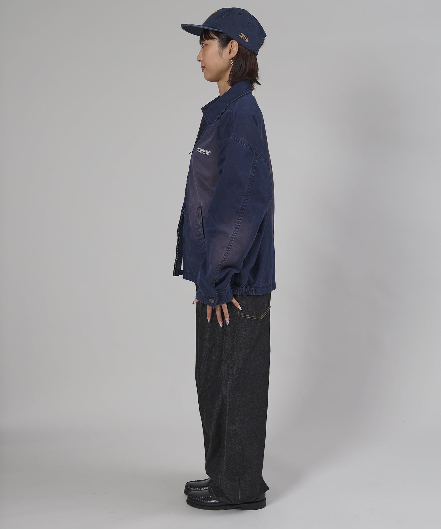 モデル:H163 Size : L ブルー