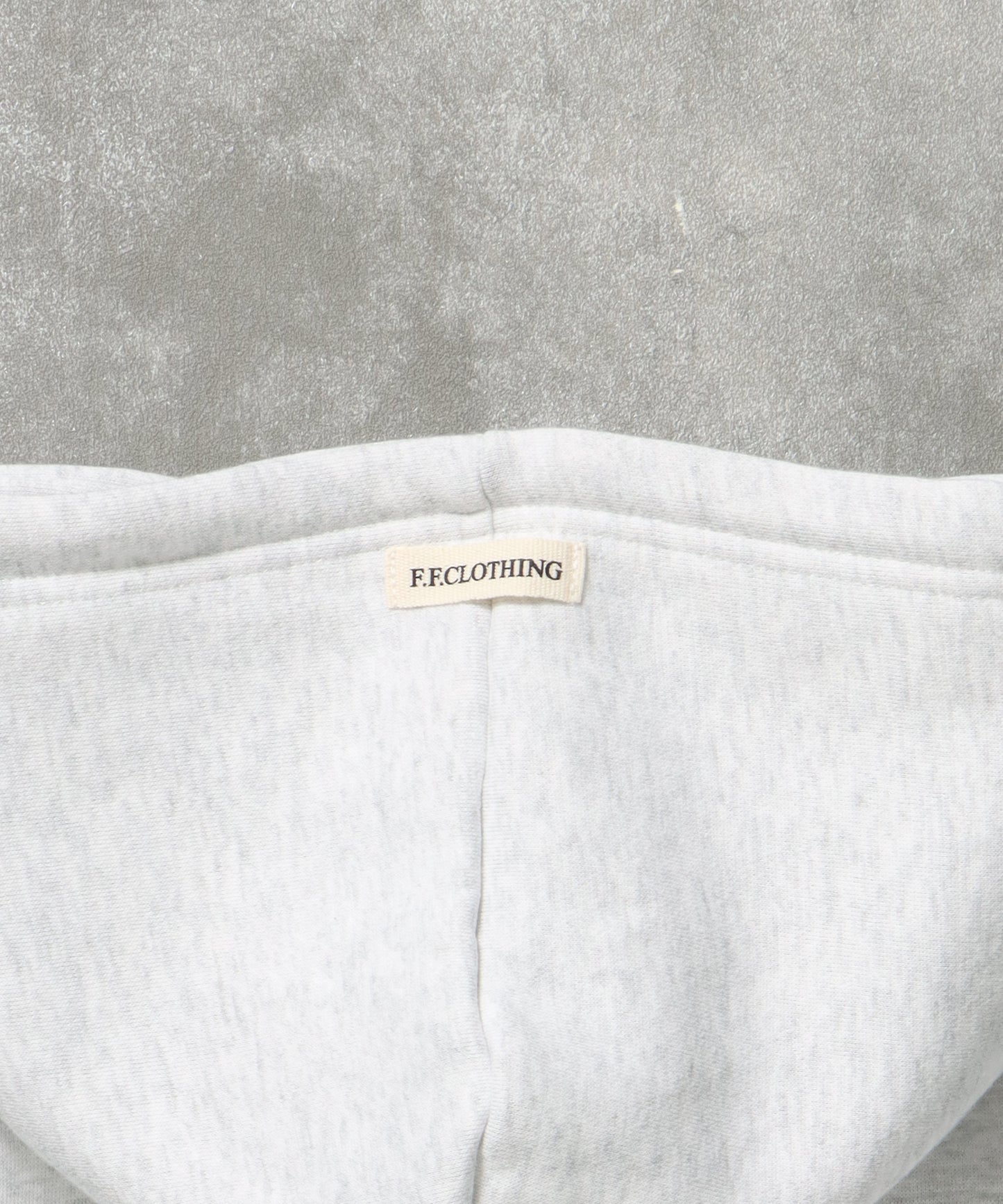 ヘビーウエイト2段ロゴZIPパーカー / パーカー 裏起毛 ジップ 刺繍 ロゴ フーディ ダブルジップ アッシュグレー