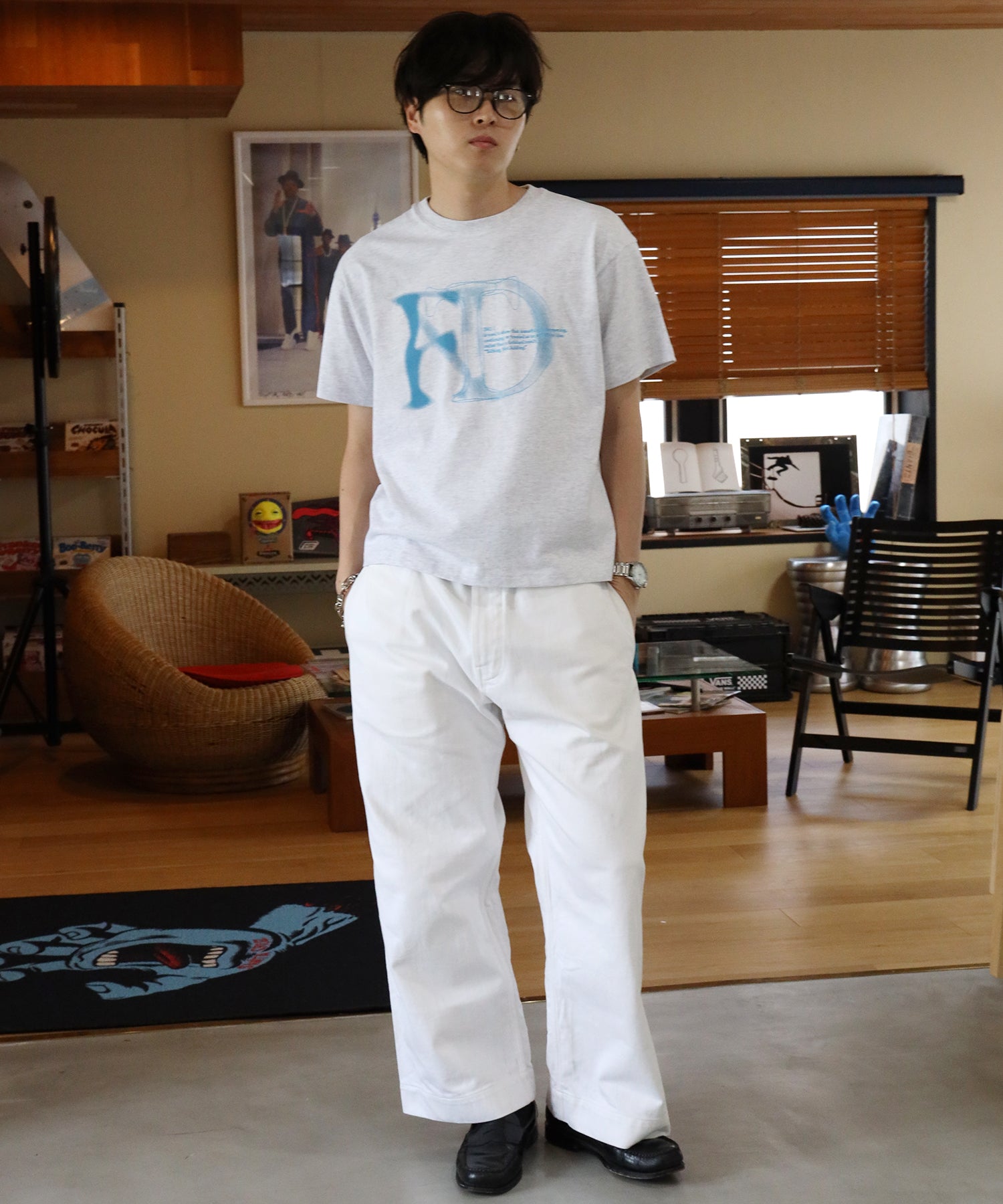 モデル:H178 Size:L アッシュグレー