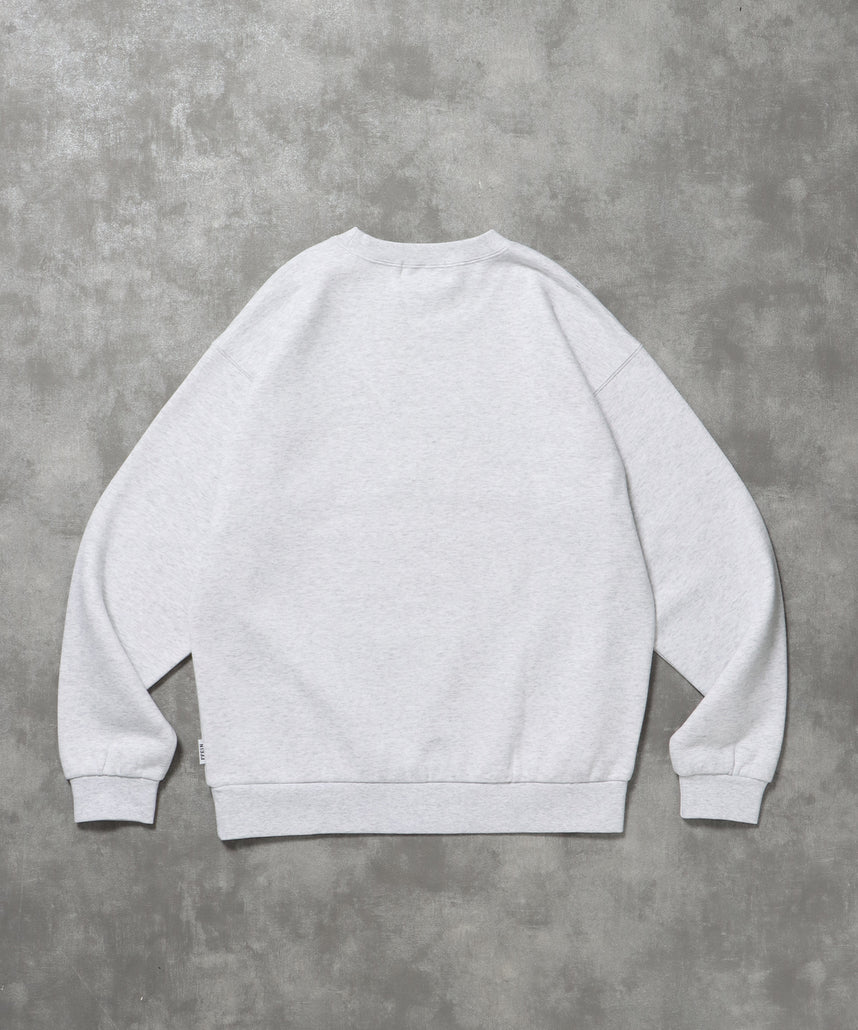 ヘビーウエイトフルーツロゴスウェット / スウェット トレーナー 刺繍 裏起毛 クルーネック 柄80